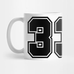 Number 33 Mug